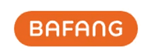 Orange Bafang emblem with white text