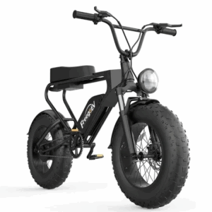 Modern black e-bike design