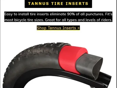 Tannus tire insert demonstration
